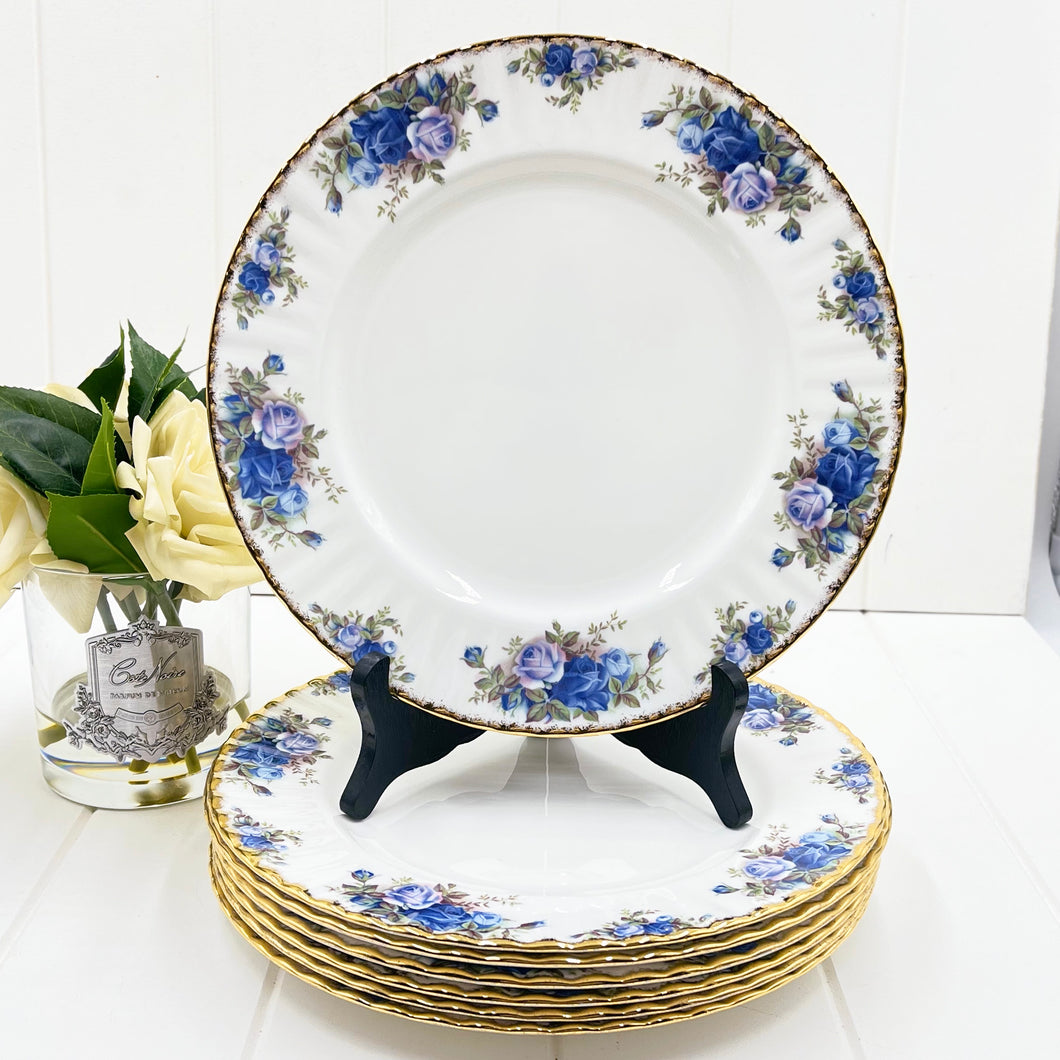 Royal Albert Vintage Moonlight Rose Dinner Plate