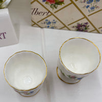 Royal Albert Vintage Moss Rose Pair of Egg Cups