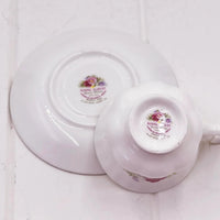 Royal Albert Vintage Flower of the Month April Demitasse Duo