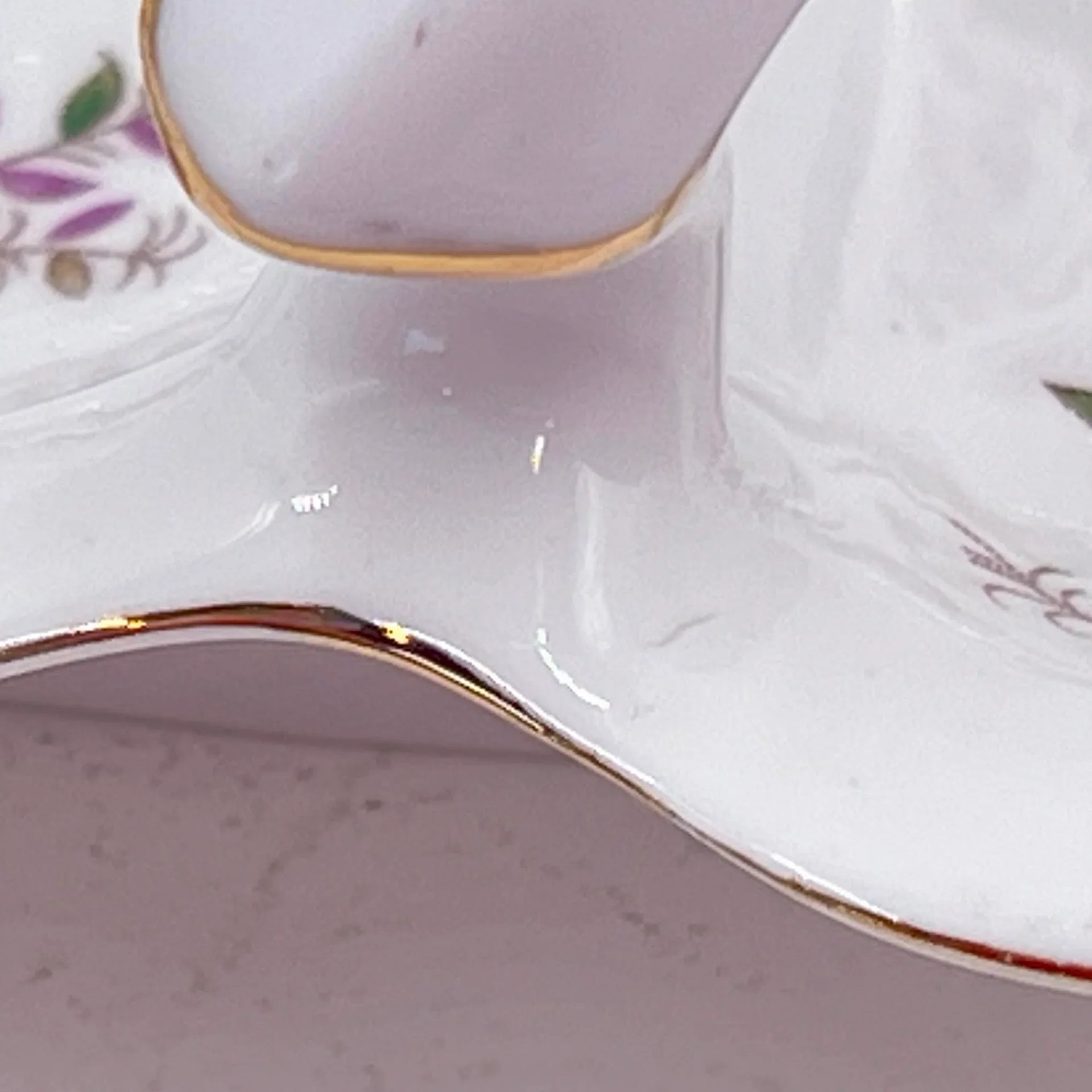 Royal Albert Vintage Lavender Rose Divided Dish - English Fine Bone China