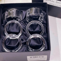 Royal Doulton Chelsea Napkin Rings (set 6) - Exquisite Homewares 