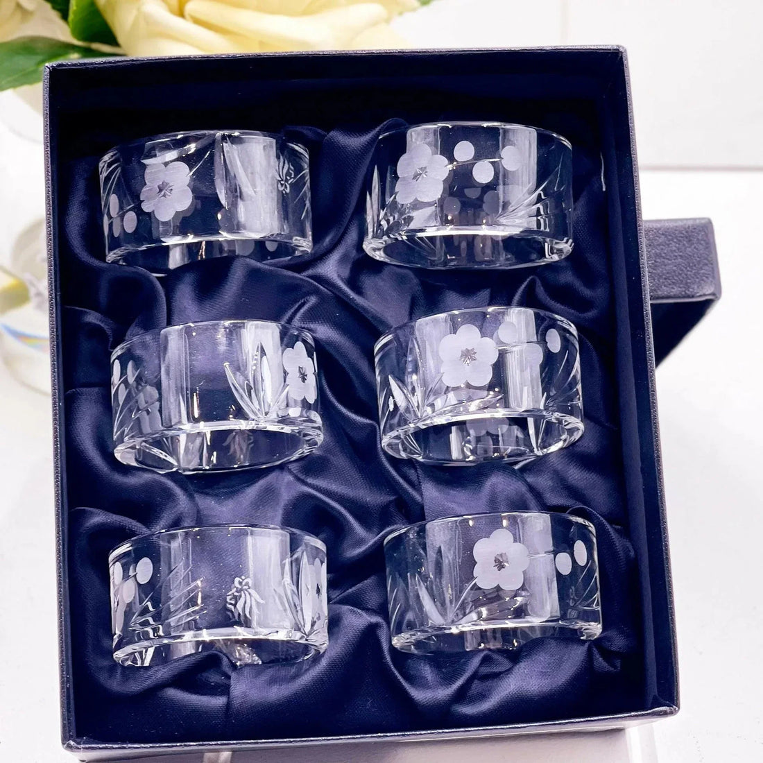 Royal Doulton Chelsea Napkin Rings (set 6) - Exquisite Homewares 