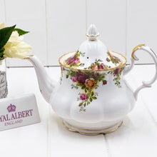 Load image into Gallery viewer, Royal Albert Vintage Old Country Roses Large Teapot
