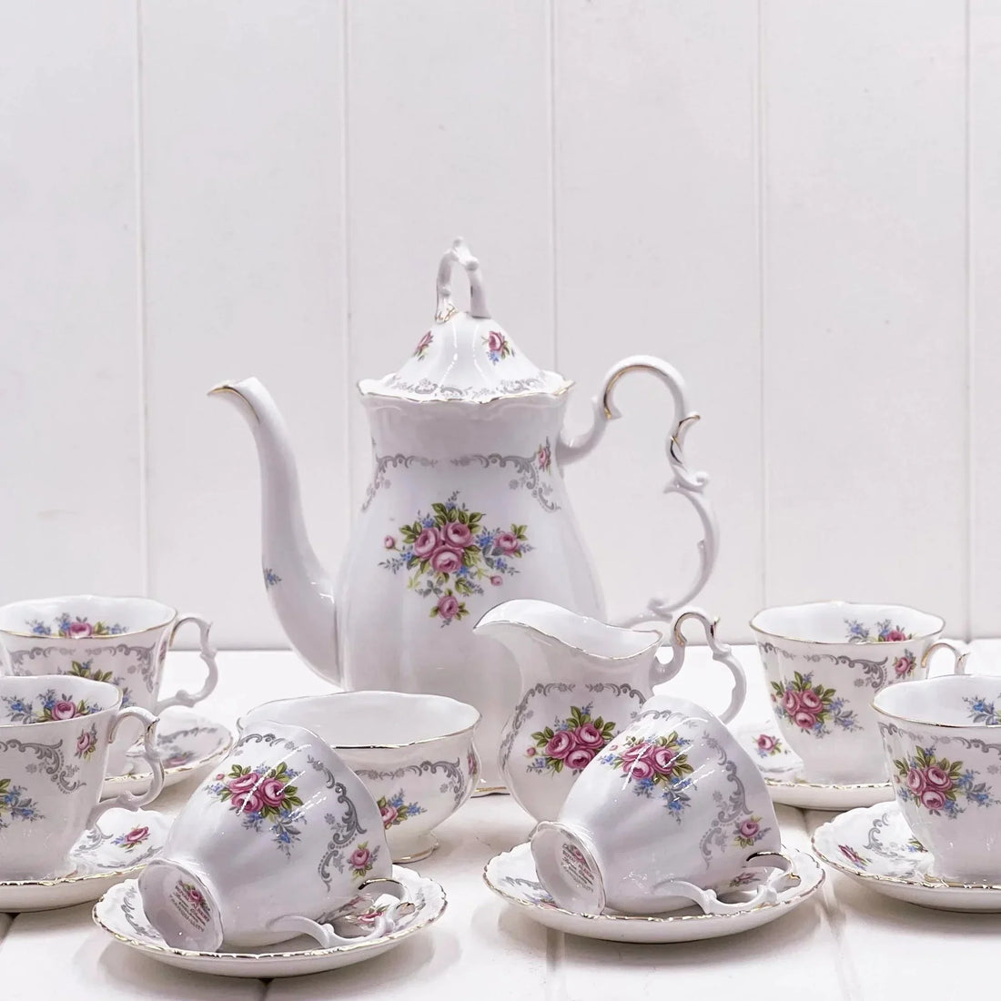 Royal Albert Vintage Tranquility Coffee Set