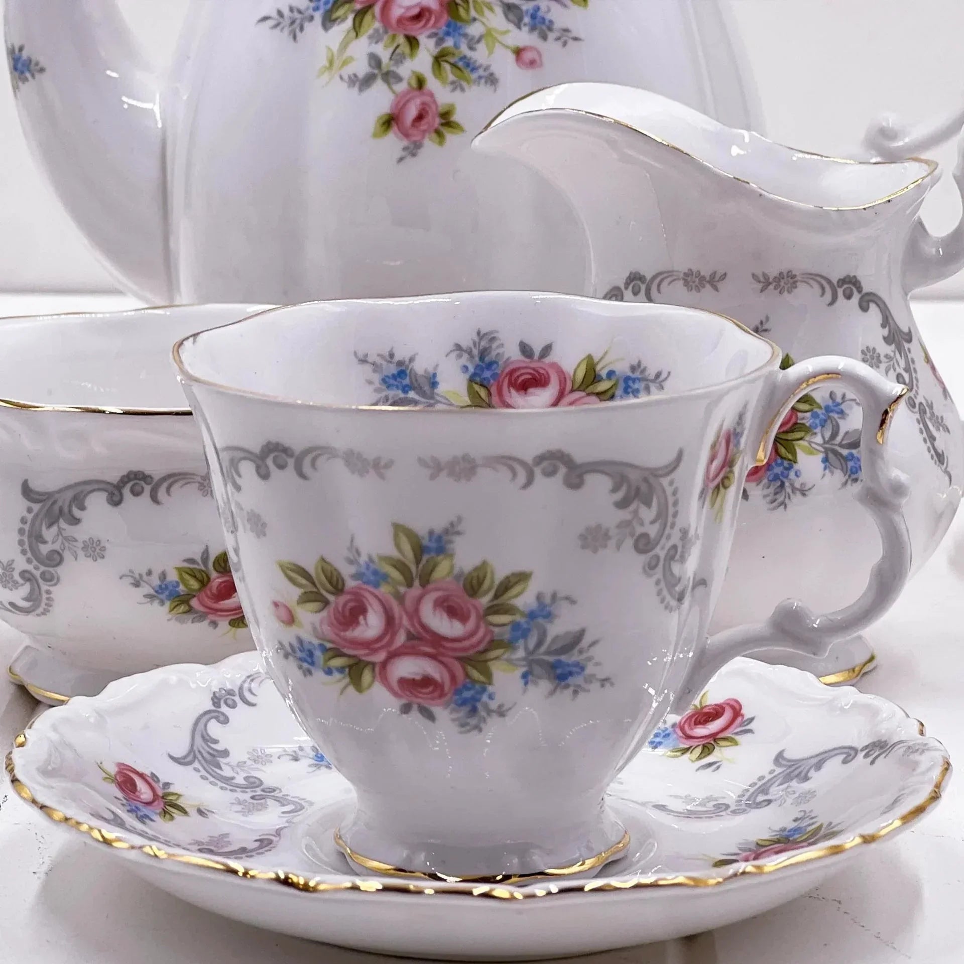 Royal Albert Vintage Tranquility Coffee Set