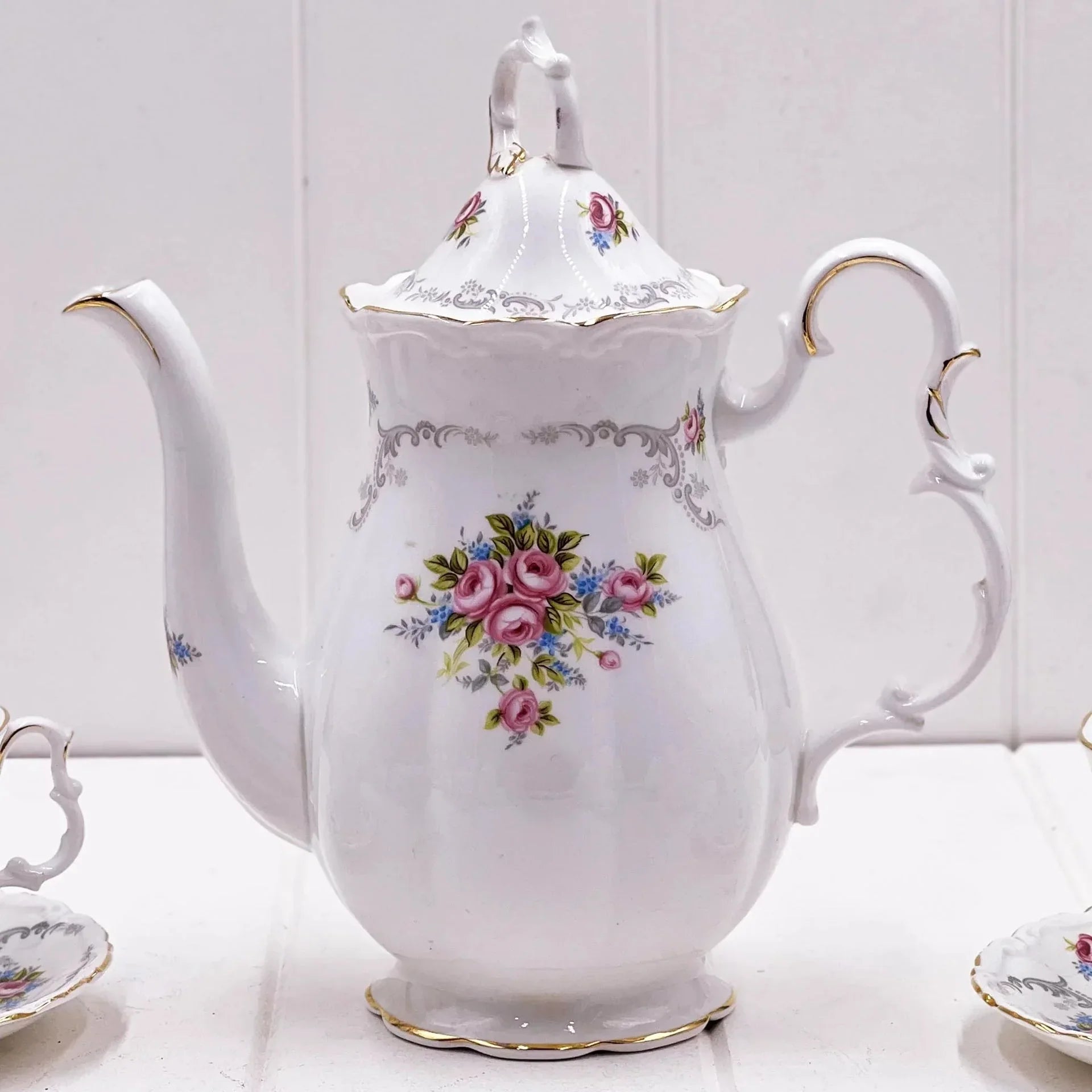 Royal Albert Vintage Tranquility Coffee Set
