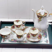 Cloverleaf Royal Albert Old Country Roses Serving Tray - Exquisite Homewares 