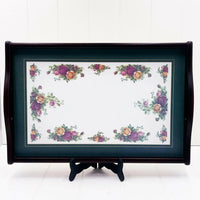 Cloverleaf Royal Albert Old Country Roses Serving Tray - Exquisite Homewares 