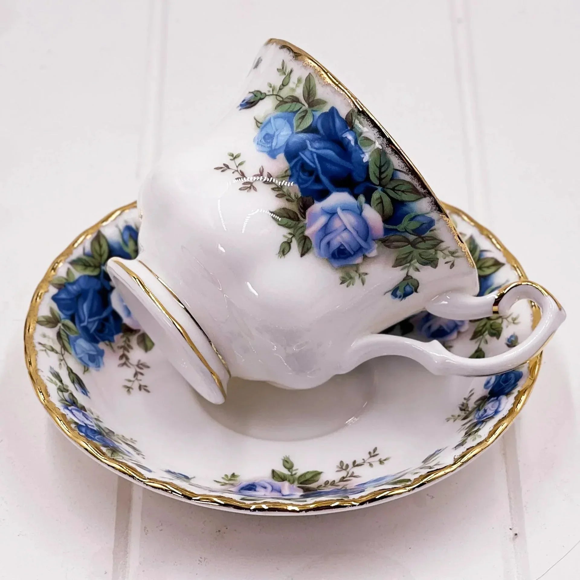 Royal Albert Moonlight Rose Tea Duo