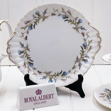 Load image into Gallery viewer, Royal Albert Vintage Brigadoon Tabbed Cake Plate
