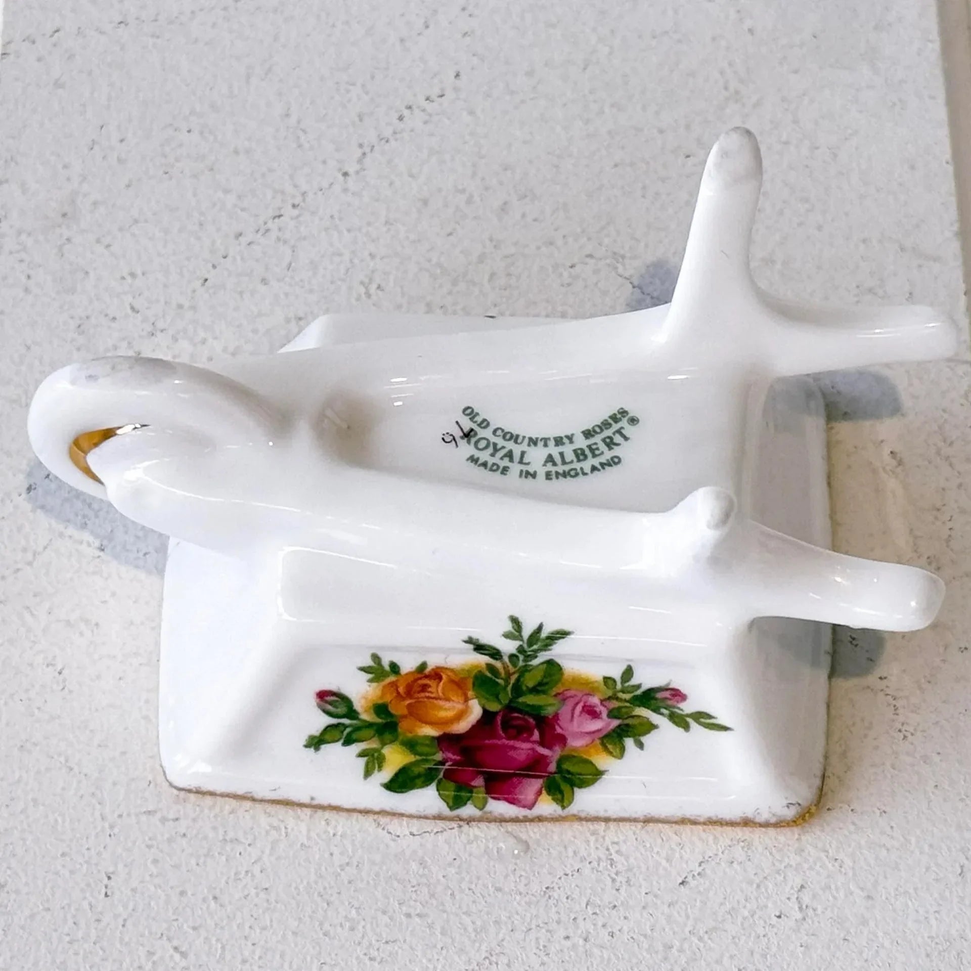 Royal Albert Old Country Roses Wheelbarrow