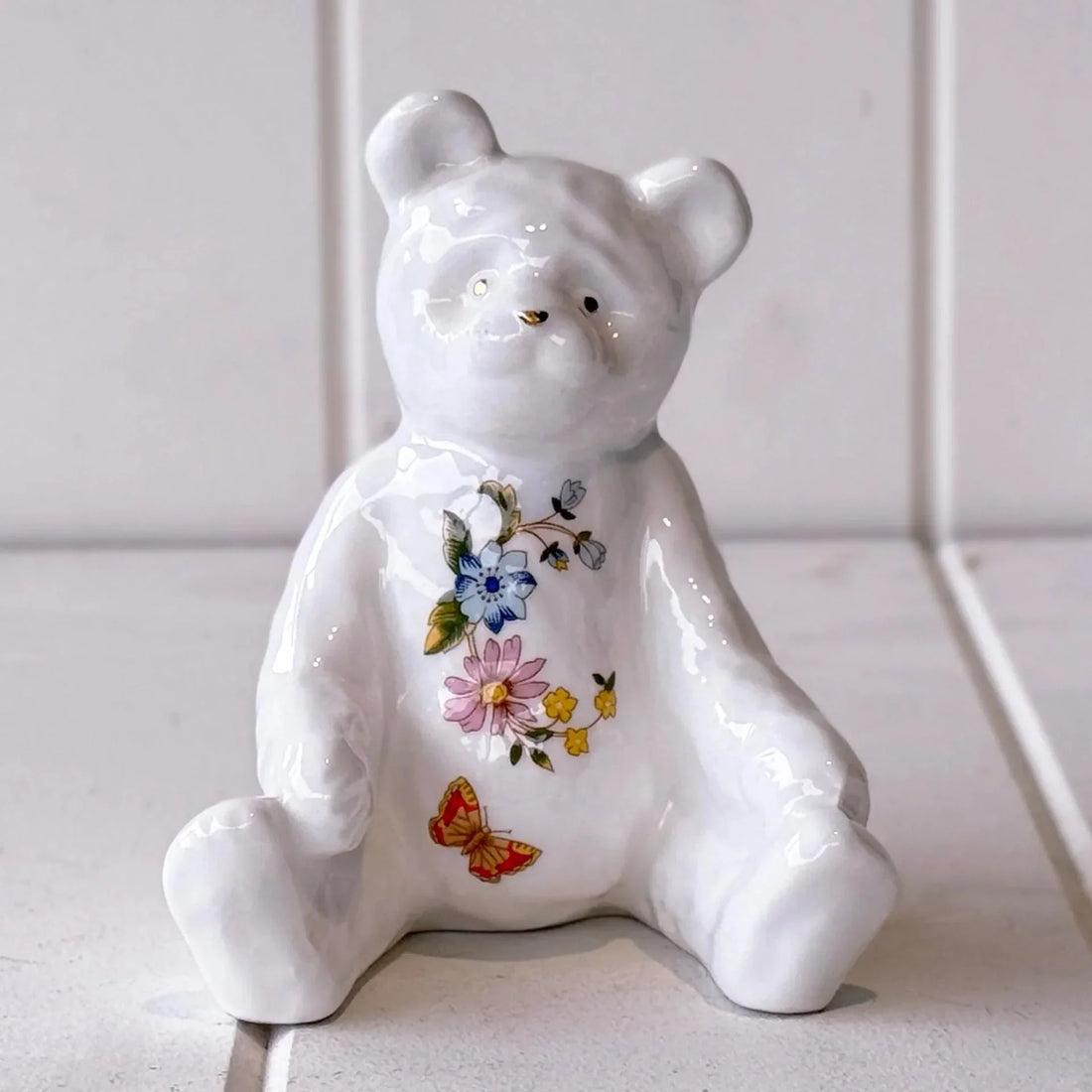Aynsley Cottage Garden Bear Figurine