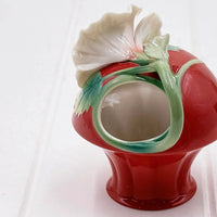 Franz Island Beauty Hibiscus Flower Porcelain Creamer