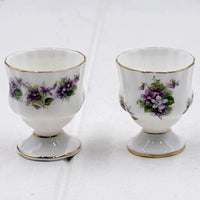 Royal Albert Vintage Sweet Violet Egg Cups (Set of 2)