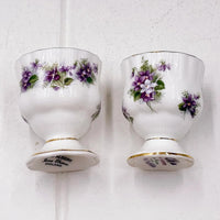 Royal Albert Vintage Sweet Violet Egg Cups (Set of 2)