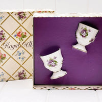 Royal Albert Vintage Sweet Violet Egg Cups (Set of 2)
