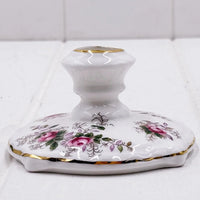 Royal Albert Vintage Lavender Rose Candle Holder