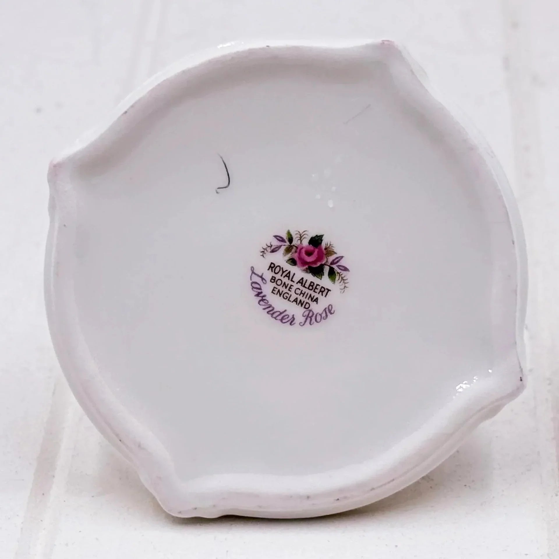 Royal Albert Vintage Lavender Rose Candle Holder
