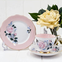 Queen Anne Cherie Delicate Pink Trio