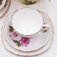 Royal Vale Pink Roses Trio