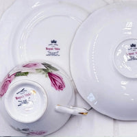 Royal Vale Pink Roses Trio