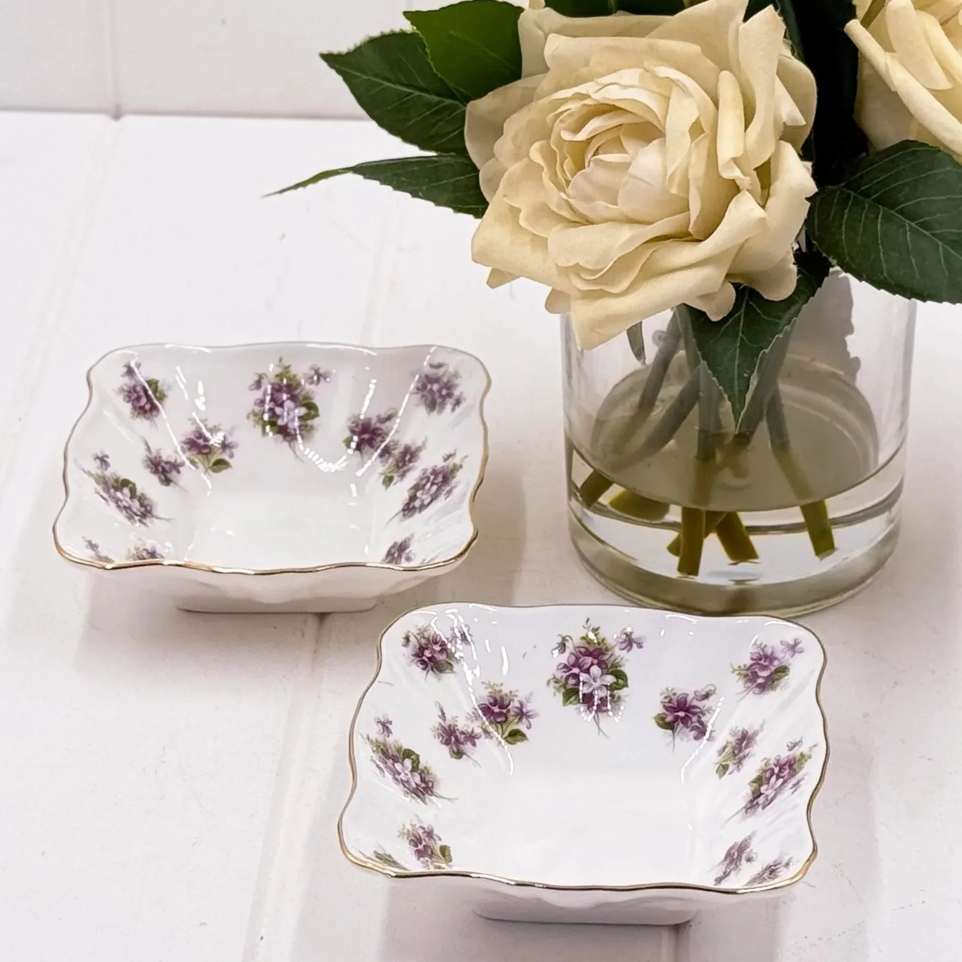 Royal Albert Vintage Sweet Violet Bonbon Dish