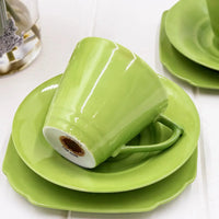 Victoria Fine China Green Trio