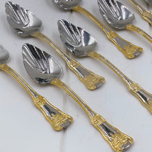 Load image into Gallery viewer, Royal Albert Old Country Roses Dessert Spoons, set of 8
