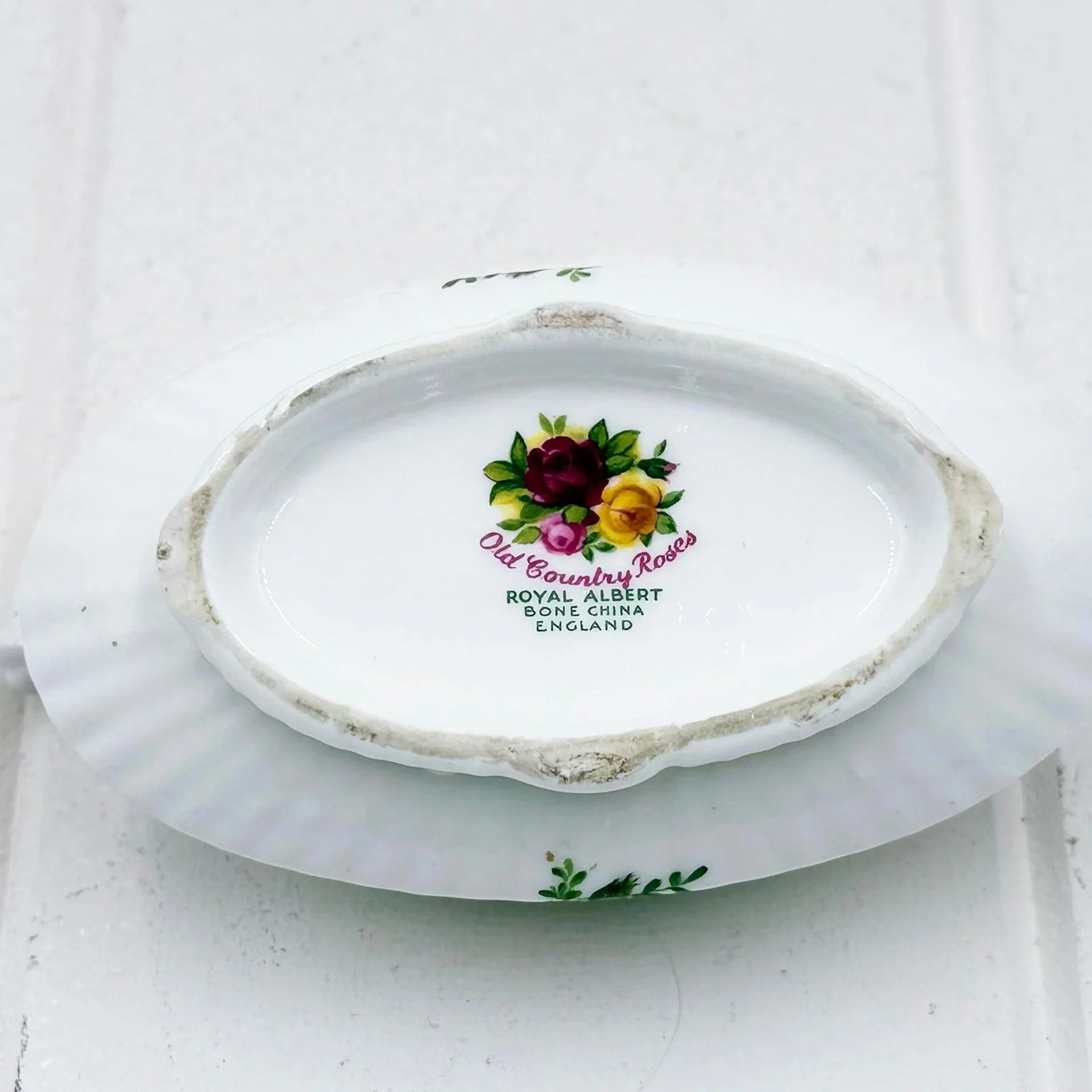 Royal Albert Old Country Roses Mustard Pot