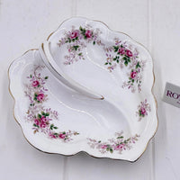 Royal Albert Lavender Rose Divided Dish