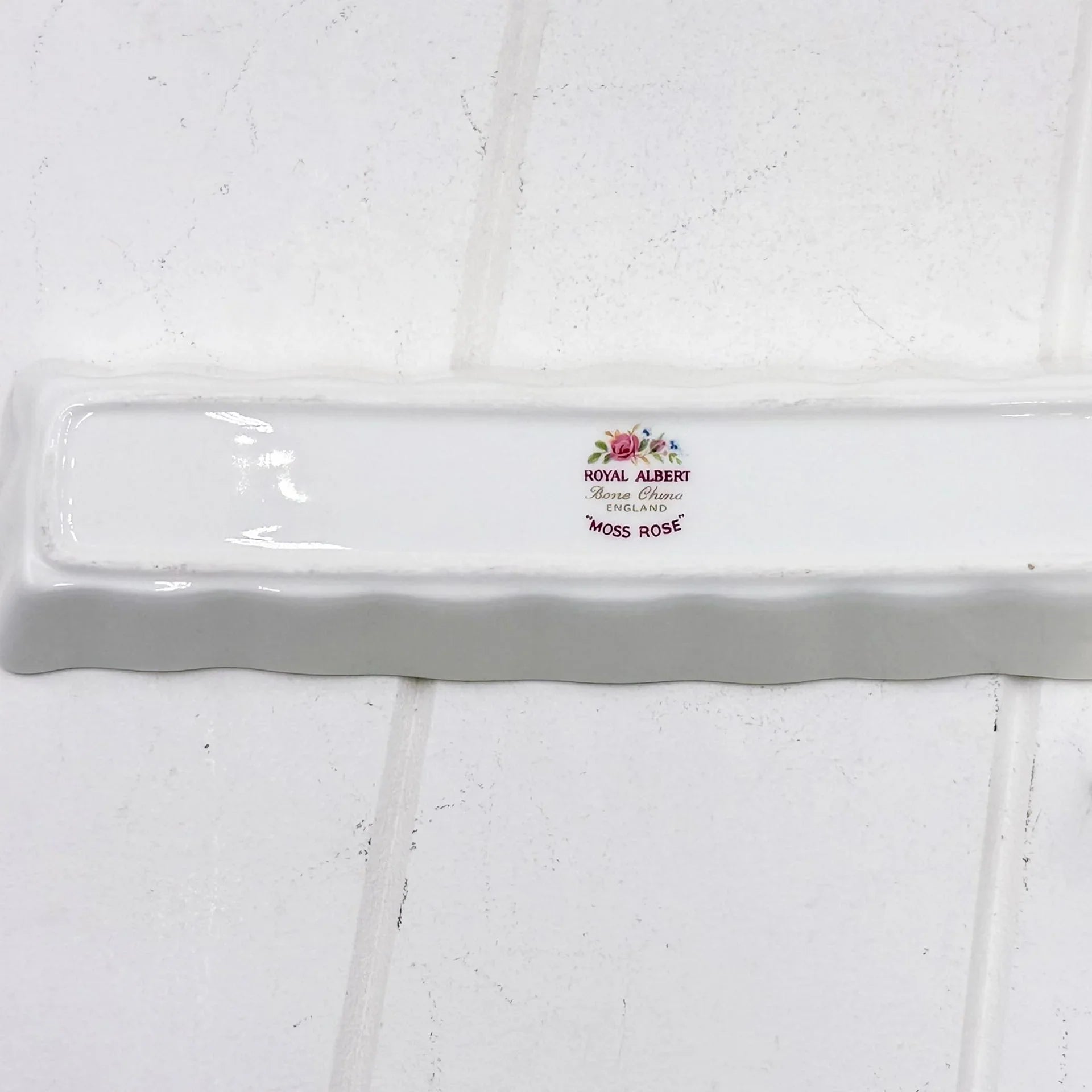 Royal Albert Moss Rose Mint Tray