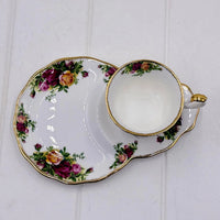 Royal Albert Old Country Roses Tennis Set