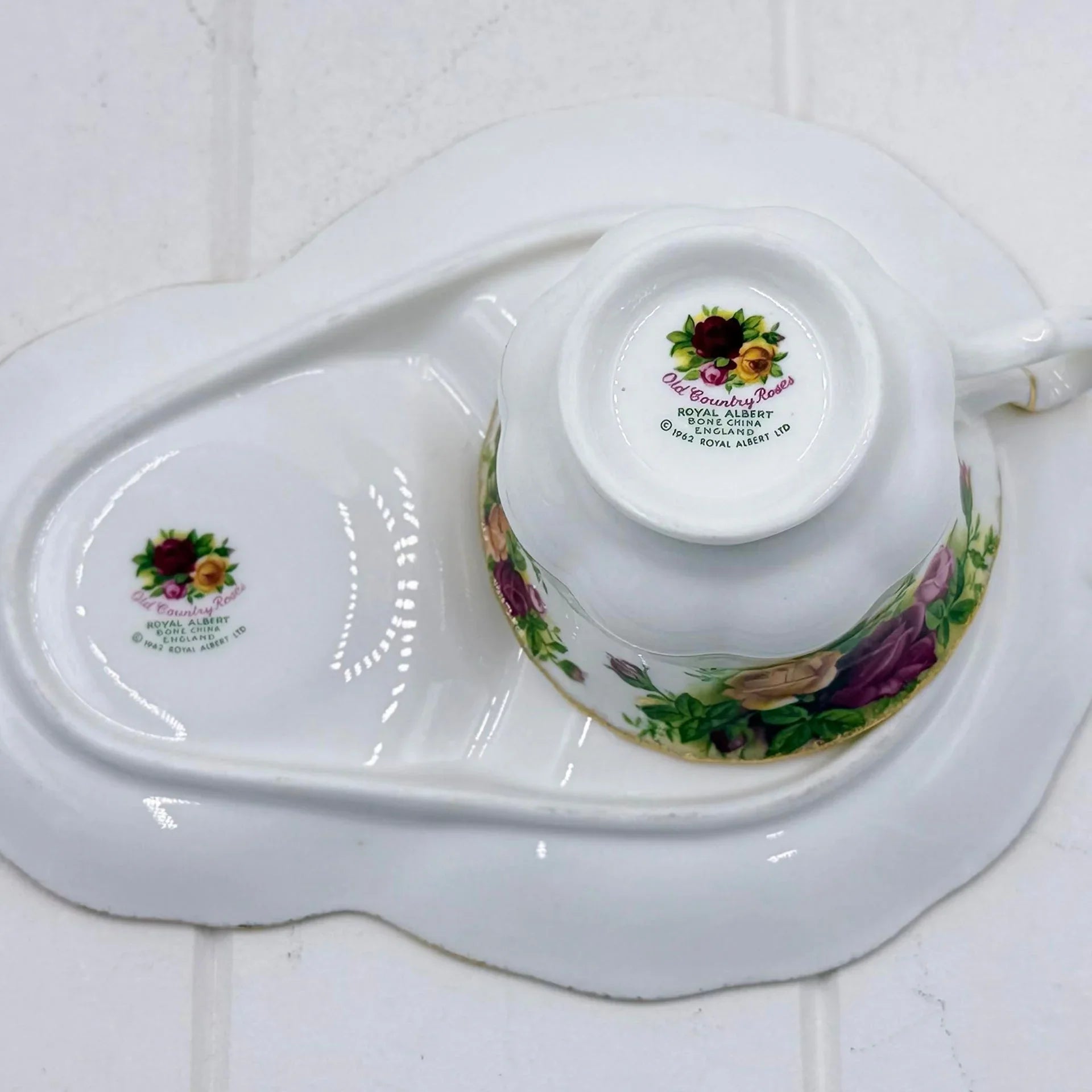 Royal Albert Old Country Roses Tennis Set