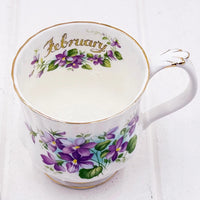 Royal Albert Flower of the Month February Mug