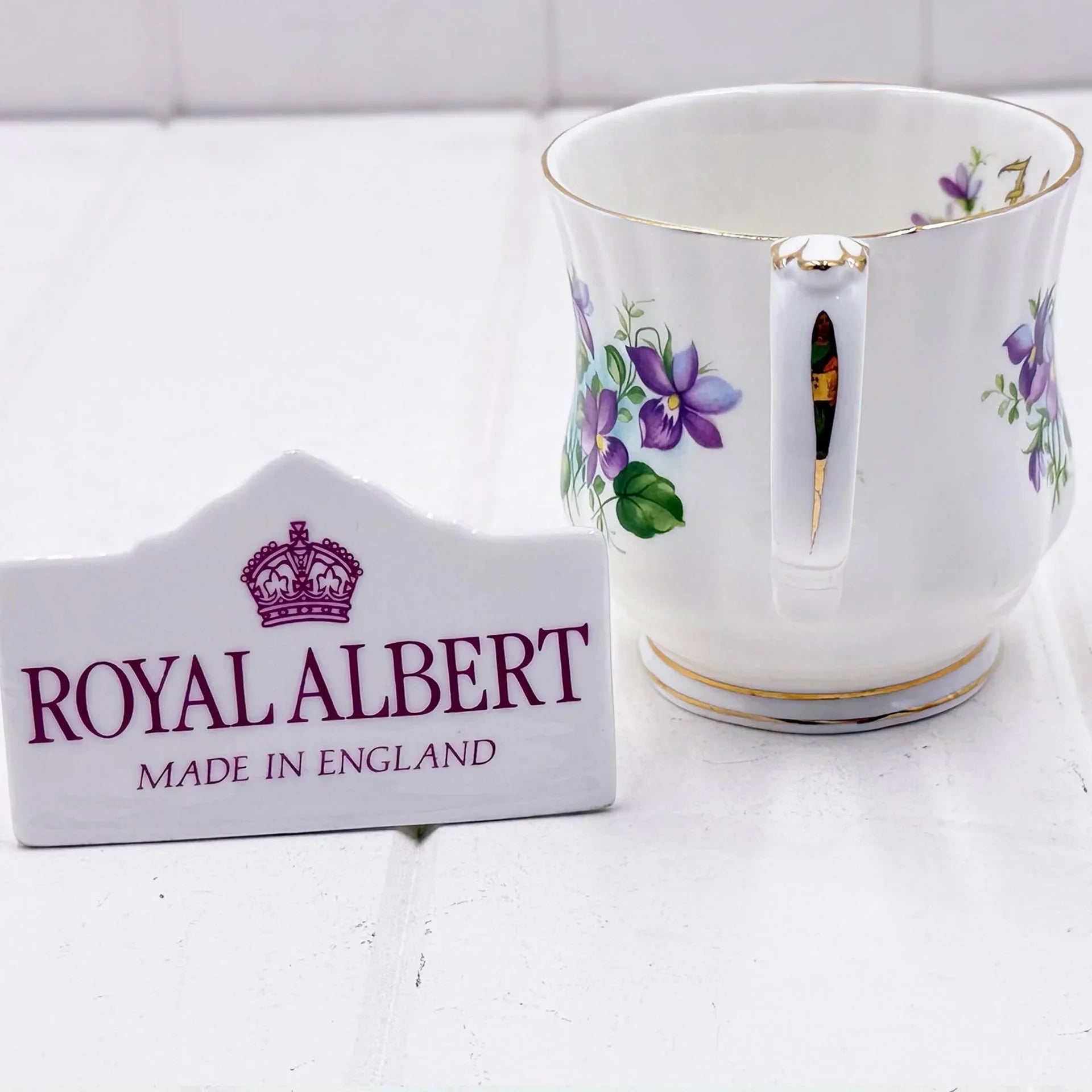 Royal Albert Flower of the Month February Mug