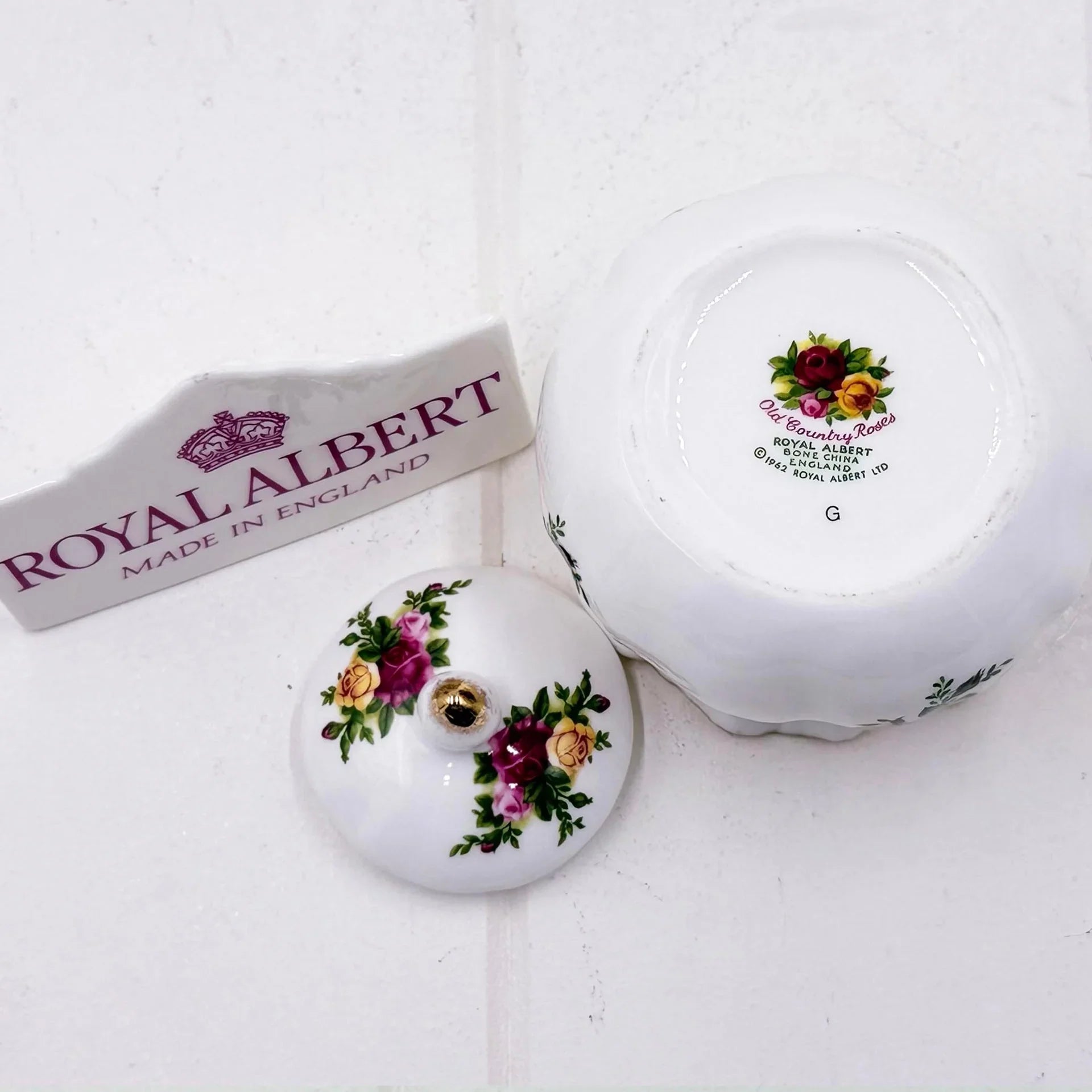 Royal Albert Old Country Roses Dorothy Pot