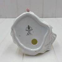 Royal Doulton Diana figurine base, hand-made bone china, model HN.2468 by Peggy Davies, vintage home decor