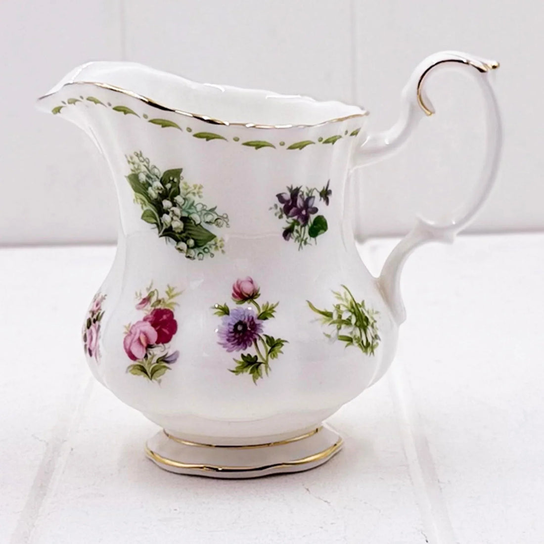 Royal Albert Flower of the Month Creamer