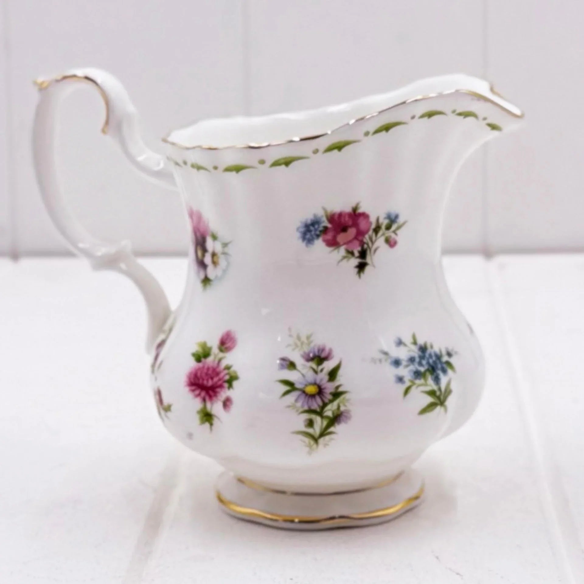 Royal Albert Flower of the Month Creamer