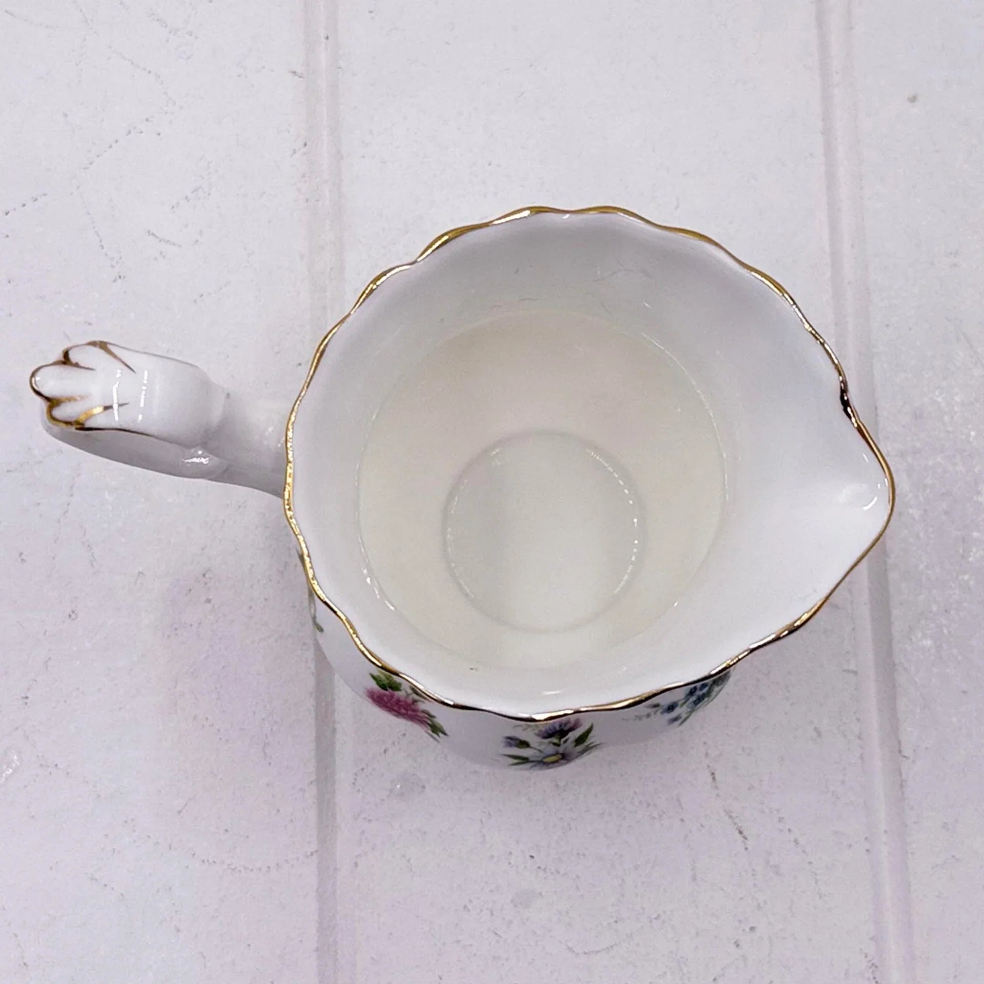 Royal Albert Flower of the Month Creamer