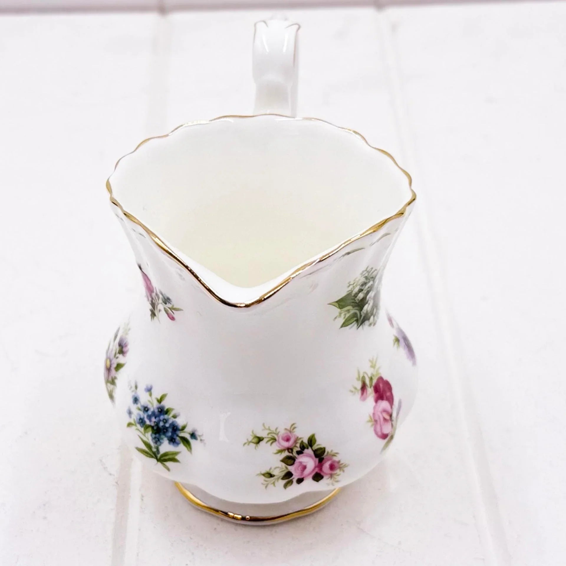 Royal Albert Flower of the Month Creamer