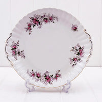 Royal Albert Lavender Rose Tabbed Cake Plate