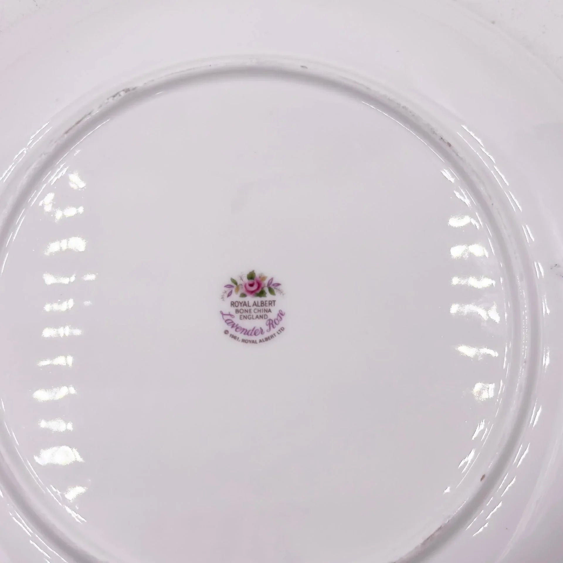 Royal Albert Lavender Rose Tabbed Cake Plate