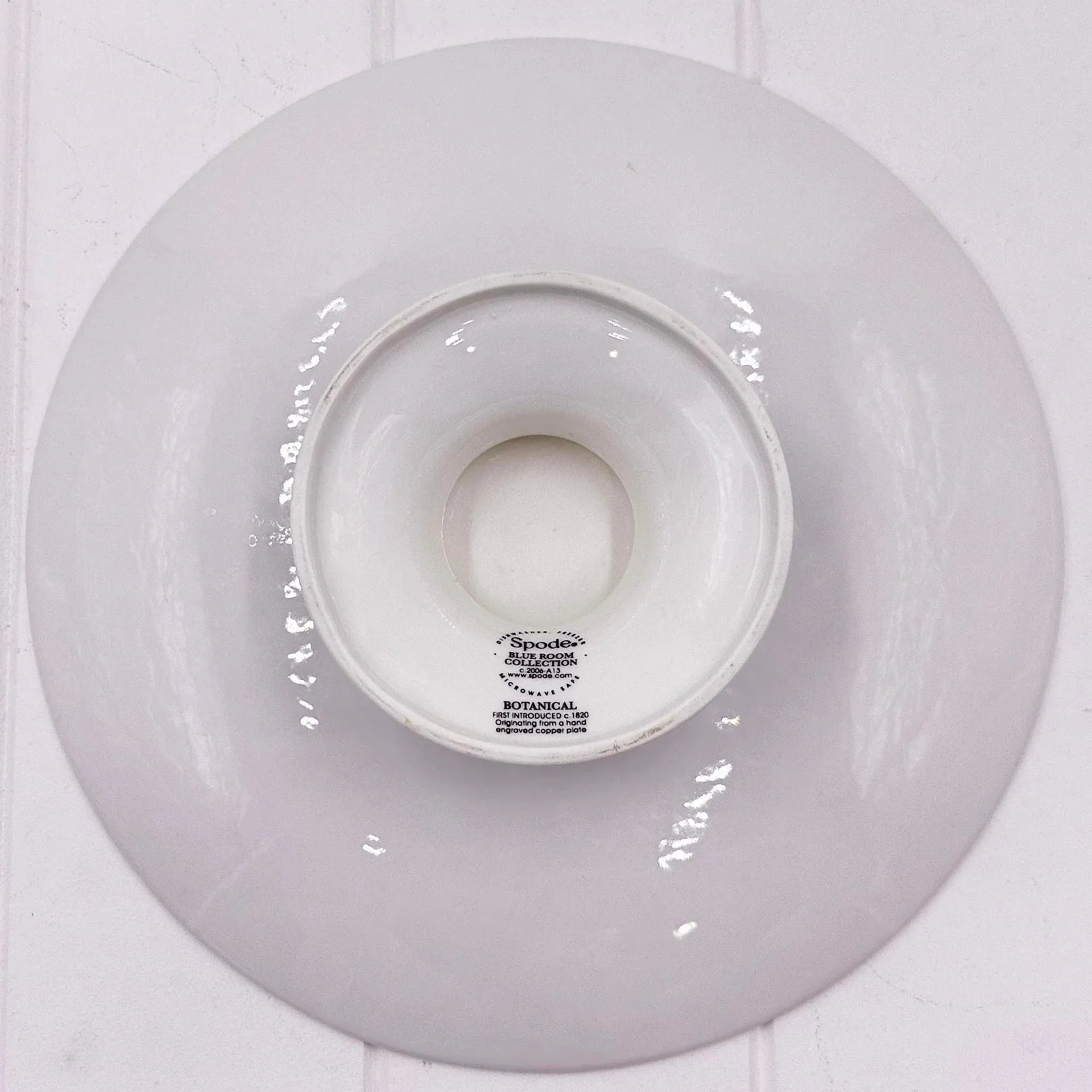 Spode Blue Room Collection Botanical Footed Cake Stand