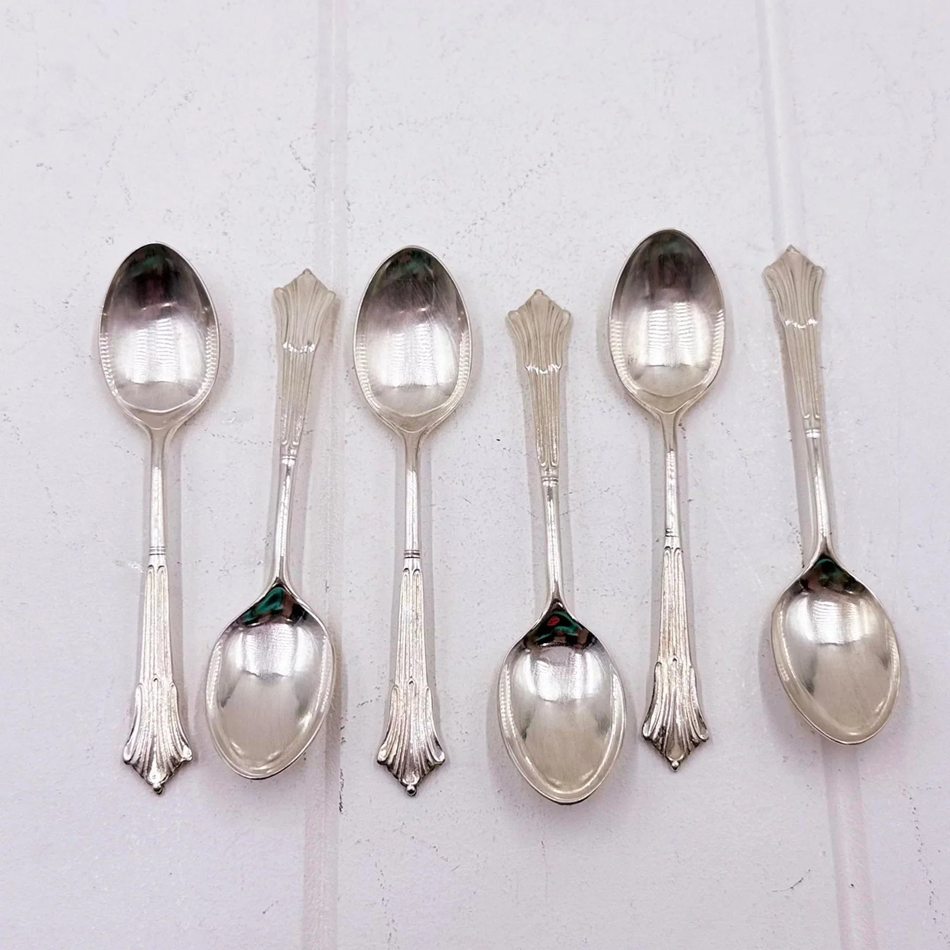 Rodd EPNS Set of Six Cake Spoons