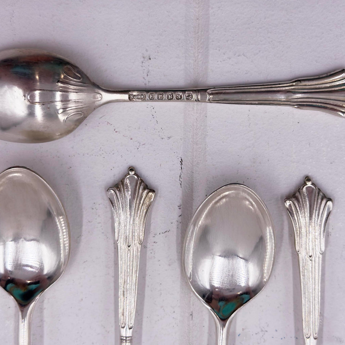 Rodd EPNS Set of Six Cake Spoons