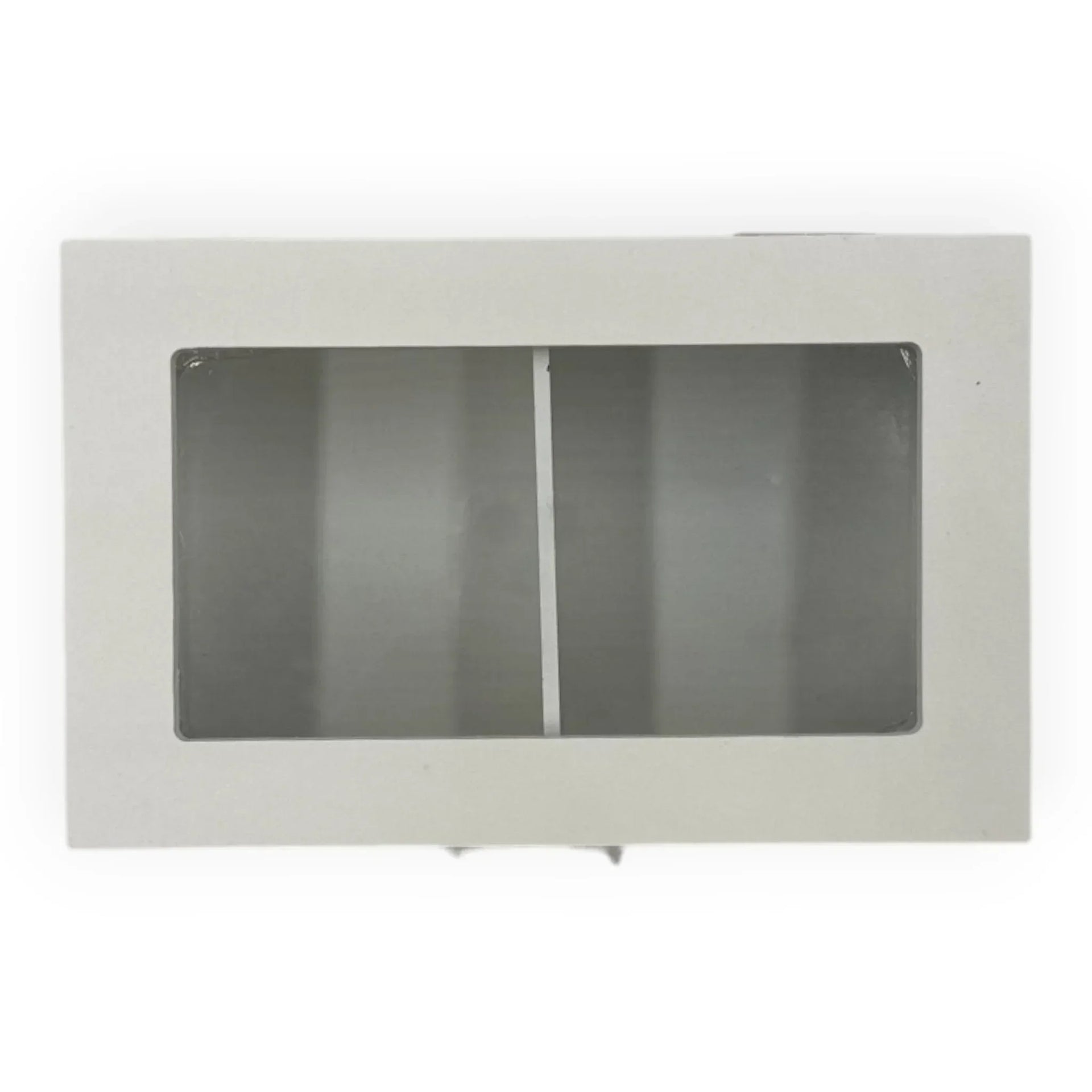 Modern silver wall switch plate with sleek rectangular design for contemporary home décor