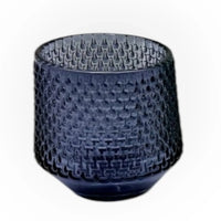 Glass Tealight Holder 7.5cm -Blue, White or Sage