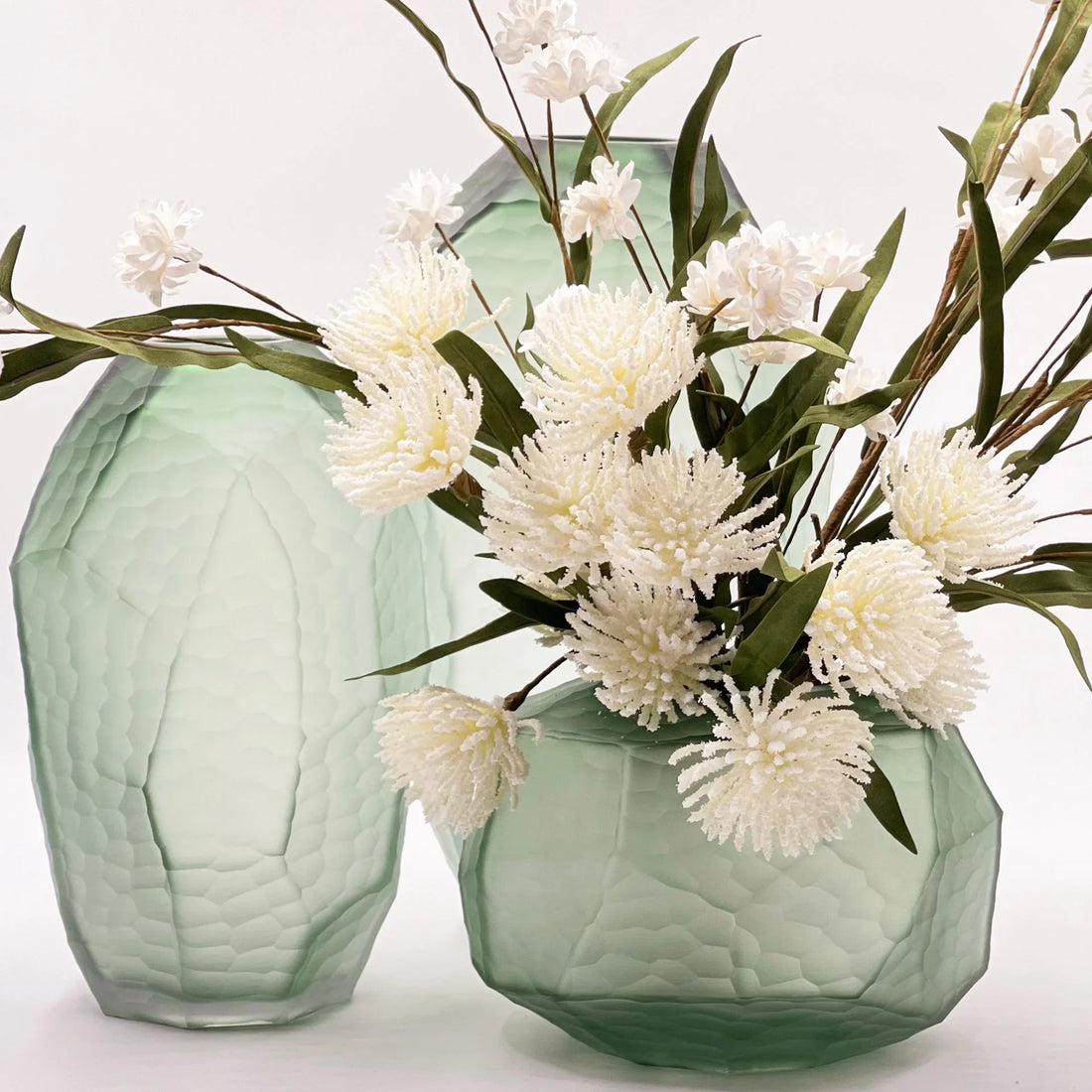 Rufus Vase Sage 27cm