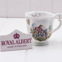 Royal Albert Autumn in the Wild Wood mug featuring Wind in the Willows characters